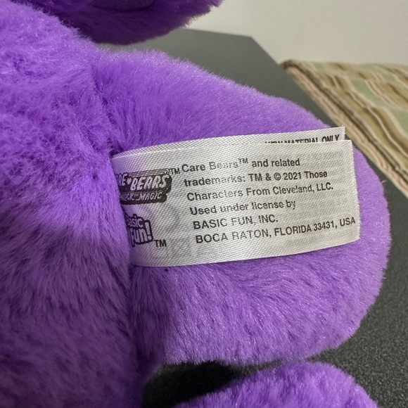 Purple Plush Bear Toy - Picture 9 of 9
